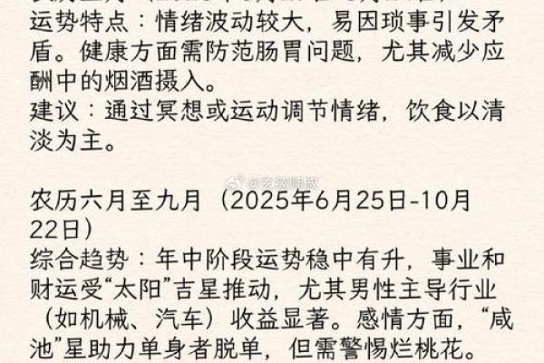 1966年属马人2025年运势详解财运健康事业全解析
