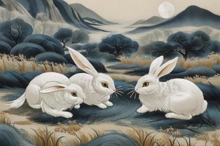 2025最旺属兔人颜色和财运_2025属兔大忌颜色