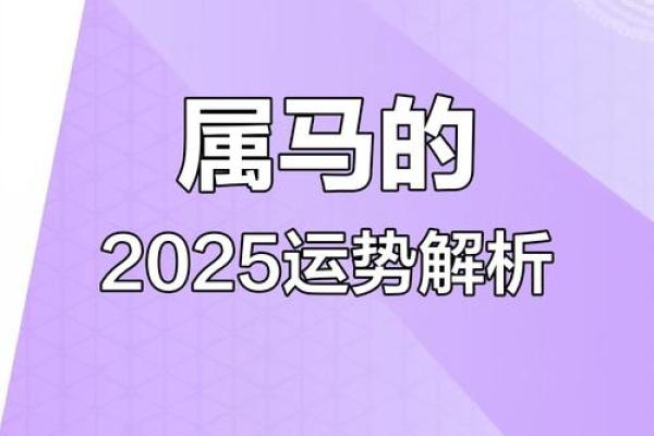 2025年马人运势 属于马2025年运势