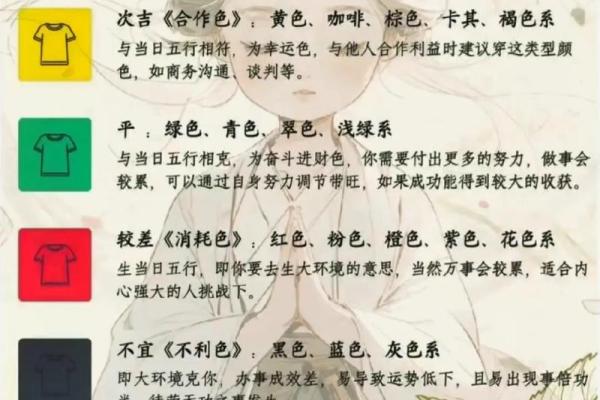 2022年8月7日五行穿衣指南