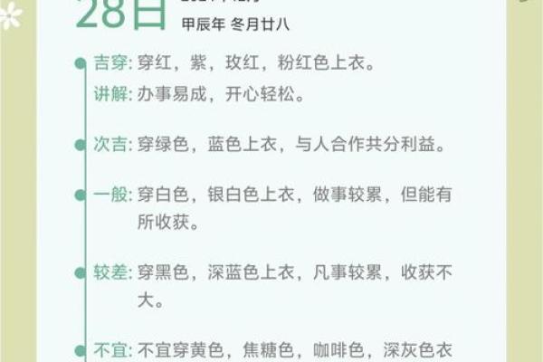 2021年10月27日五行穿衣