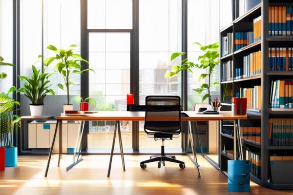 风水，办公桌这样摆放事业高升