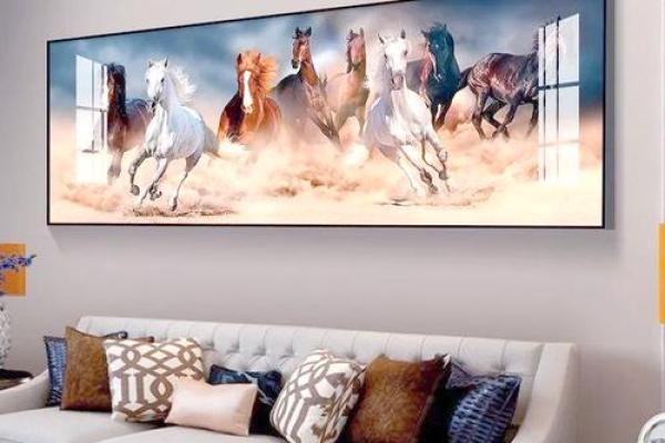 八马图挂客厅，有什么风水讲究