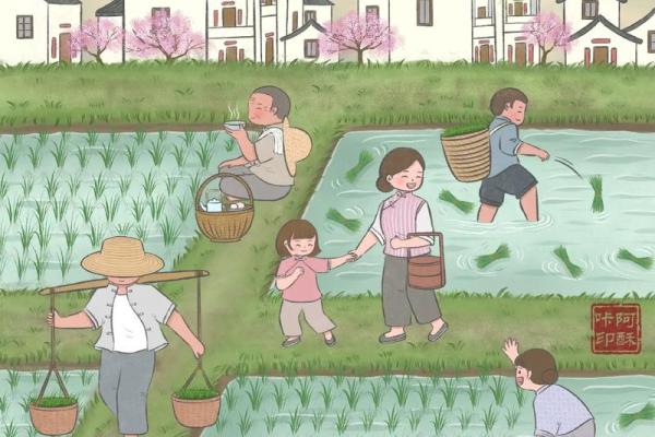 芒种节气绘画图片 芒种节气的故事及民俗