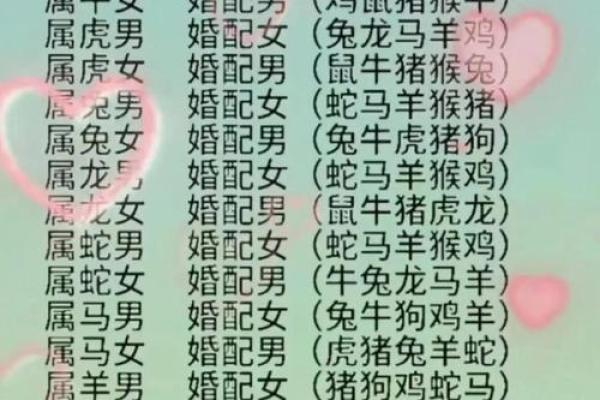 12生肖男女最佳配对 哪些生肖男女最适合搭配成为最佳配对