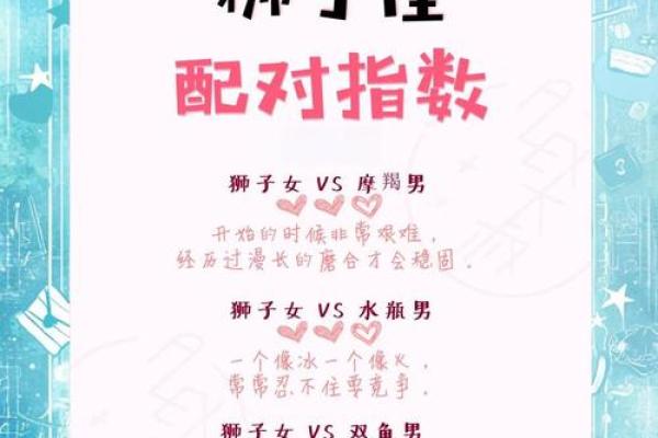 白羊女和狮子男配对指数 白羊女和狮子男配对指数