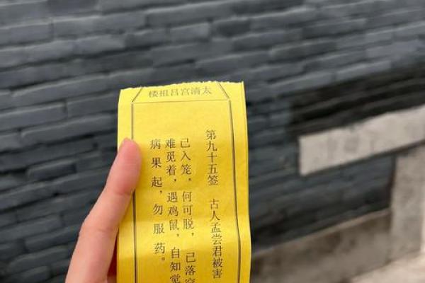 吕祖灵签89签解签