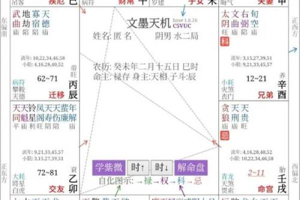 紫薇星盘怎么看姻缘