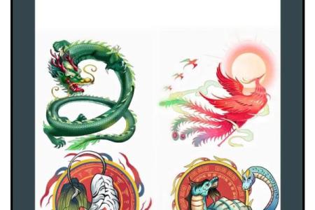 四大神兽镇守方位,八个方位对应的神兽