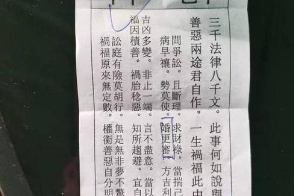 太上灵签四十八
