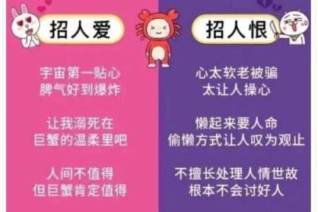 巨蟹女和哪个星座最适合恋爱