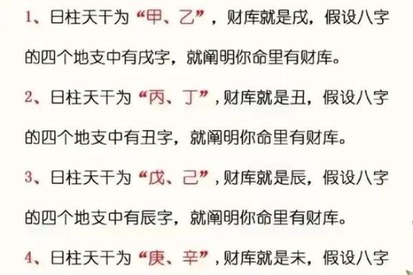 八字无财看妻子