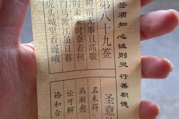 关帝灵签弟五十九签解签 关帝灵签弟五十九签解签