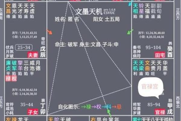 紫薇斗数命宫绝