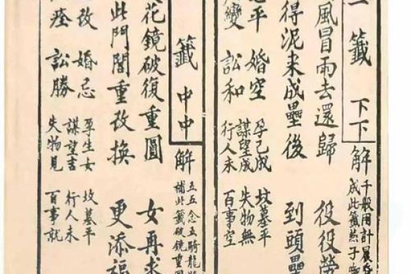 千手观音灵签第六十三签 千手观音灵签第六十三签