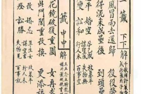 千手观音灵签第六十三签