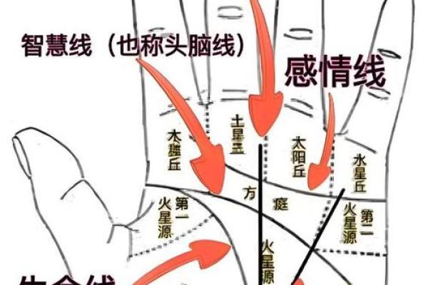 手相算命图解事业线 手相算命图解事业线