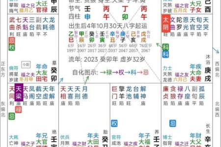 流年紫微斗数 流年紫微斗数星盘如何解析？
