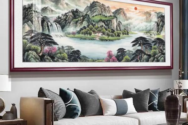 名人与风水_山水画里面有人物适合挂客厅吗 名人与风水_山水画里面有人物适合挂客厅吗