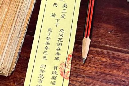 关公灵签11求解