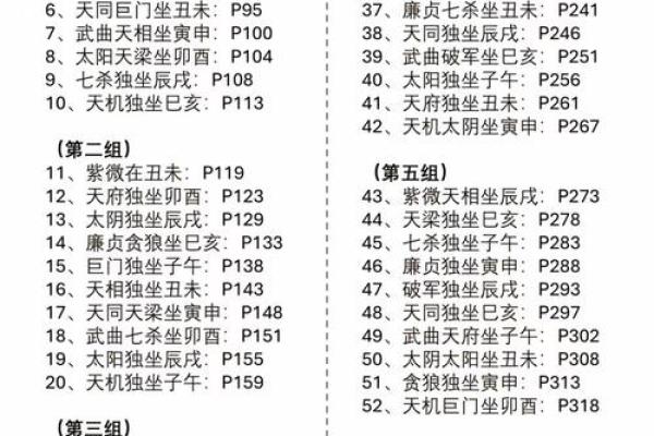 五星派紫薇斗数