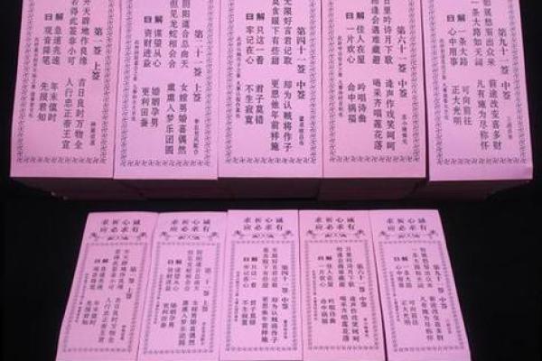 抽签解签观音灵签60签