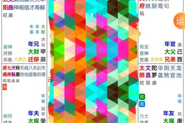 紫薇斗数星盘名称