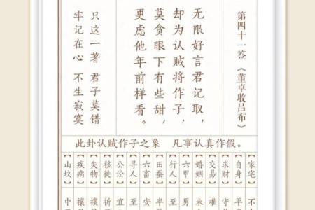 大德伯公灵签第一签