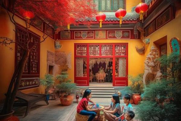 美女看客栈风水