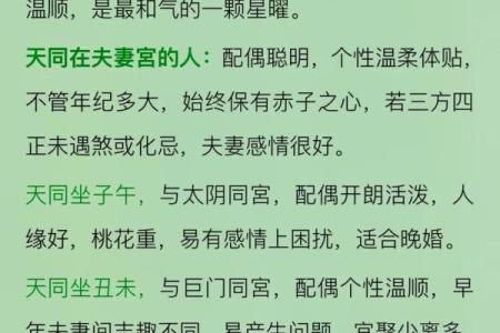 紫微斗数诸星落诸宫之：天同星迁移宫详解