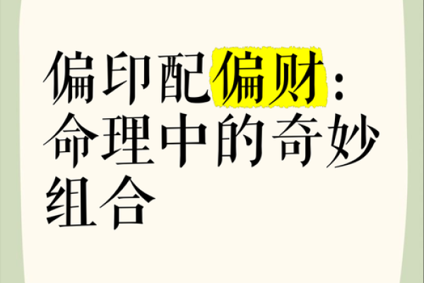 八字偏财加偏印男命配偶