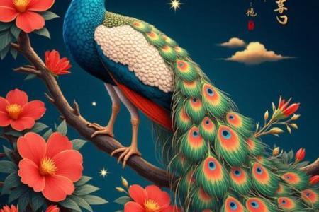 孔雀寓意风水吗