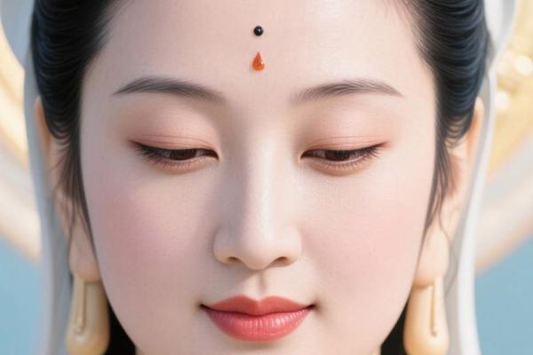 女人有黑观音痣 下巴的痣房屋多