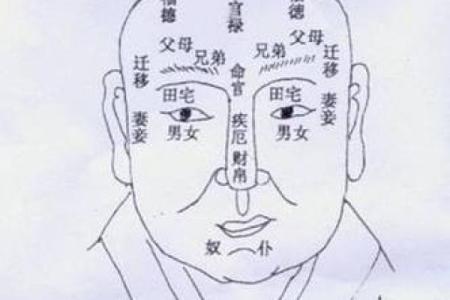 背部胎记算命图解