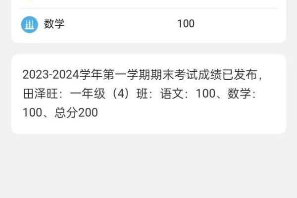 测试你的考试成绩