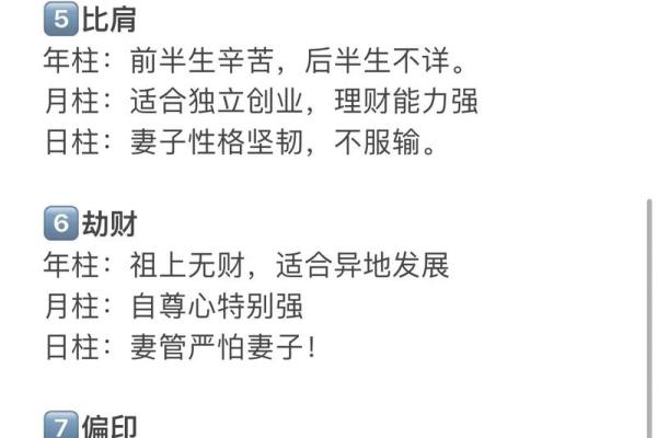 四柱八字中的月柱都有哪些含义