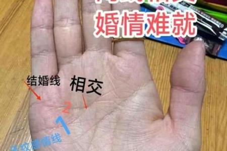 图解：手相中的感情线算命