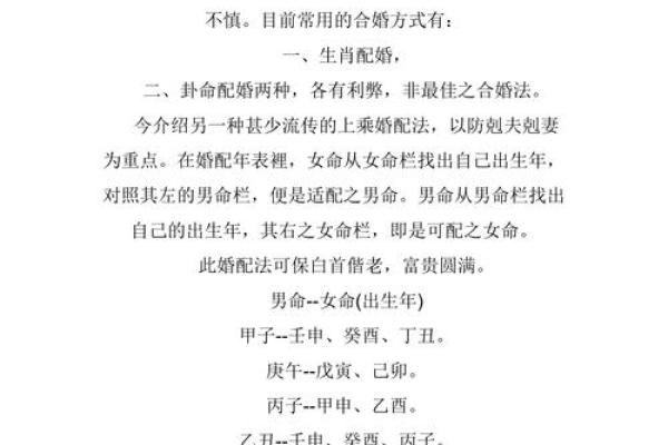 八字配对算命-详细解读女方男方命盘八字配对结果