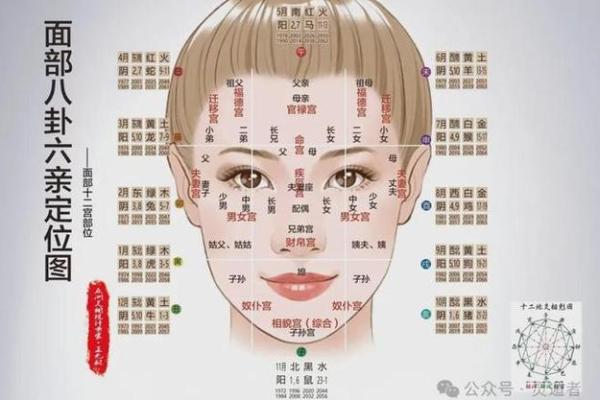 脸上各部位的胎记如何分析算命？