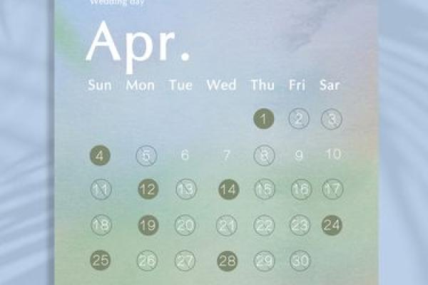 2021年4月最佳开业日期是哪天