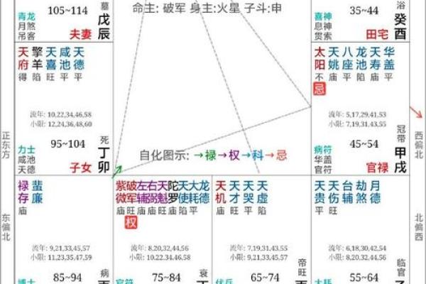 紫薇斗数命宫坐死地