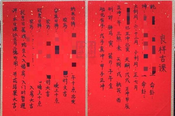 如何挑选结婚吉日