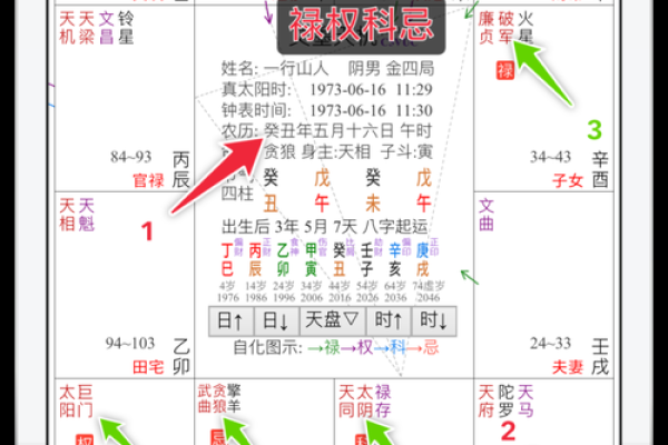 紫微斗数之河洛四化分析论断的基本方法:气数位分析论断法 紫微斗数之河洛四化分析论断的基本方法:气数位分析论断法