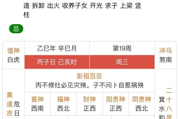 今日农历黄历查询 今日农历黄历查询