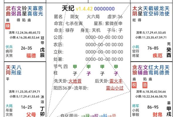 紫薇斗数命身宫 紫薇斗数命身宫