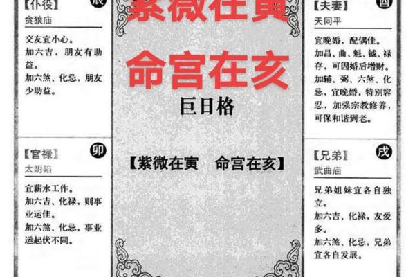 紫薇斗数命身宫 紫薇斗数命身宫