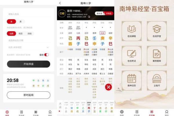解读八字排盘 解读八字排盘