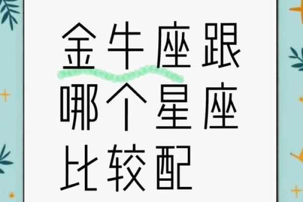 金牛座和哪些星座默契契合
