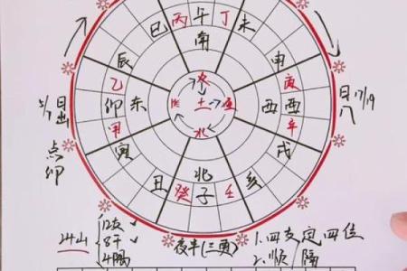 解析：十二地支的四时方位