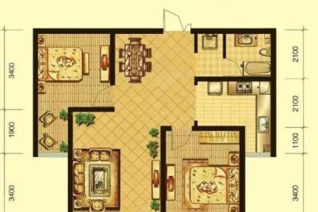 房子的好户型风水图